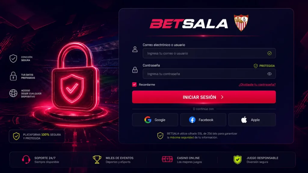 Login Betsala